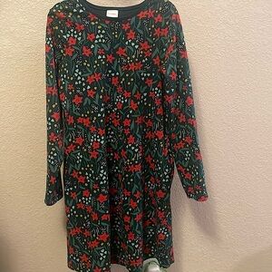 Hanna Andersson long sleeve holiday swing dress